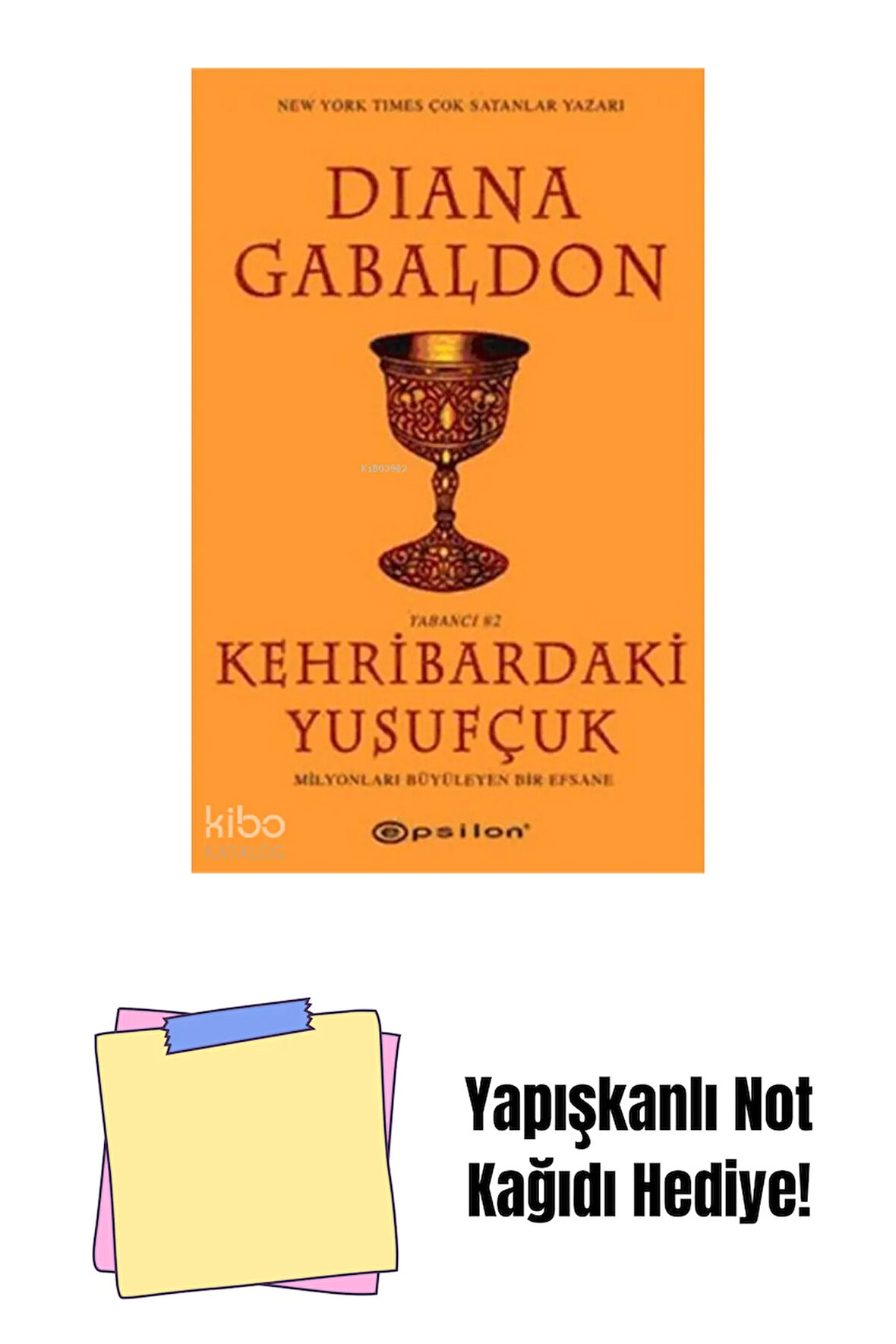 Kehribardaki Yusufçuk + Yapışkanlı Not Kağıdı