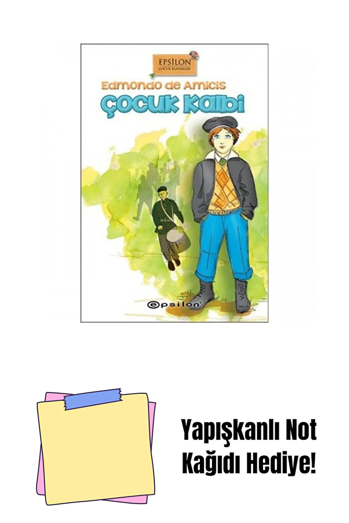 Çocuk Kalbi (Sert Kapak) + Yapışkanlı Not Kağıdı