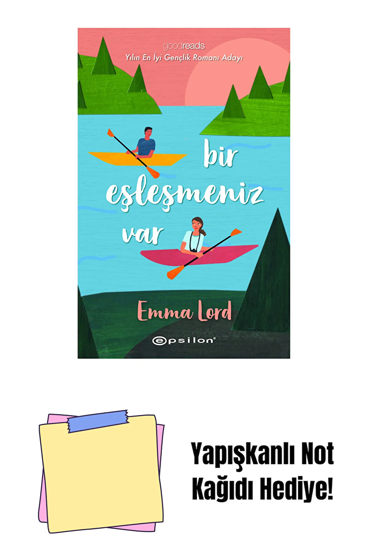 Bir Eşleşmeniz Var + Yapışkanlı Not Kağıdı