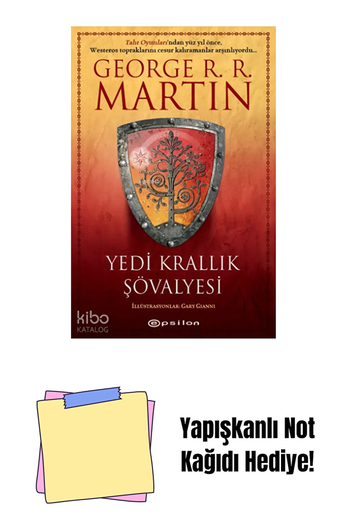 Yedi Krallık Şövalyesi + Yapışkanlı Not Kağıdı