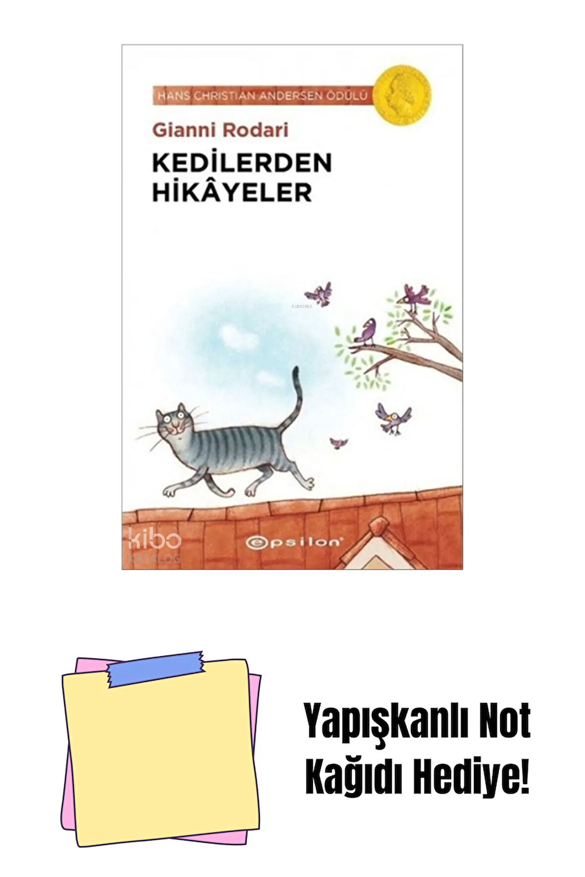 Kedilerden Hikayeler + Yapışkanlı Not Kağıdı