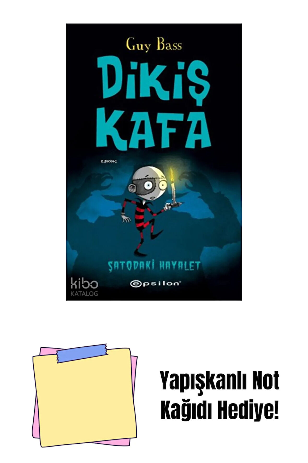 Dikiş Kafa - Şatodaki Hayalet + Yapışkanlı Not Kağıdı