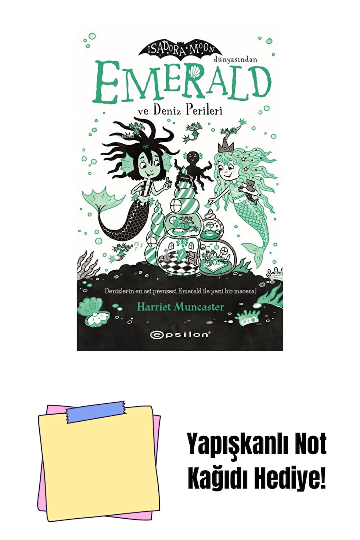 Emerald ve Deniz Perileri + Yapışkanlı Not Kağıdı