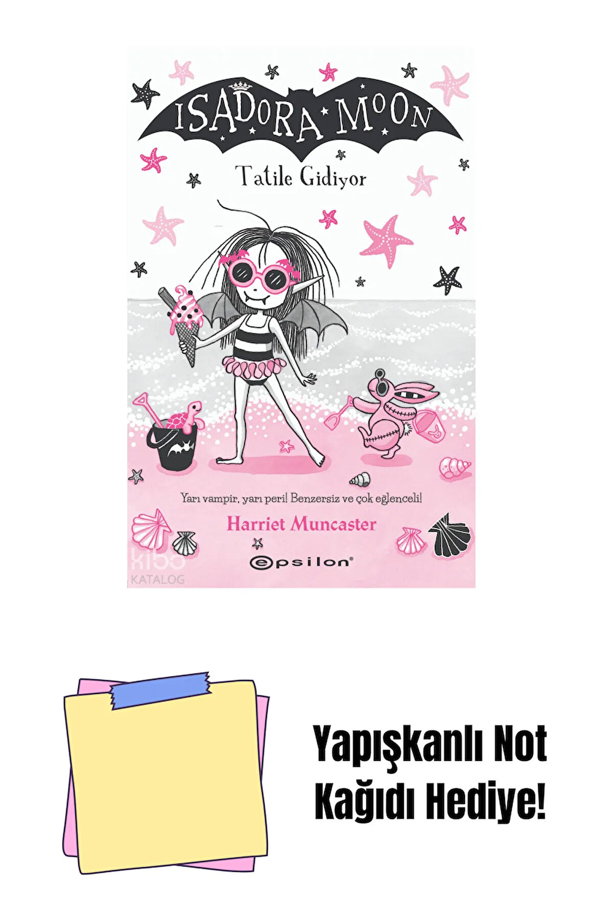 Isadora Moon 11: Tatile Gidiyor + Yapışkanlı Not Kağıdı