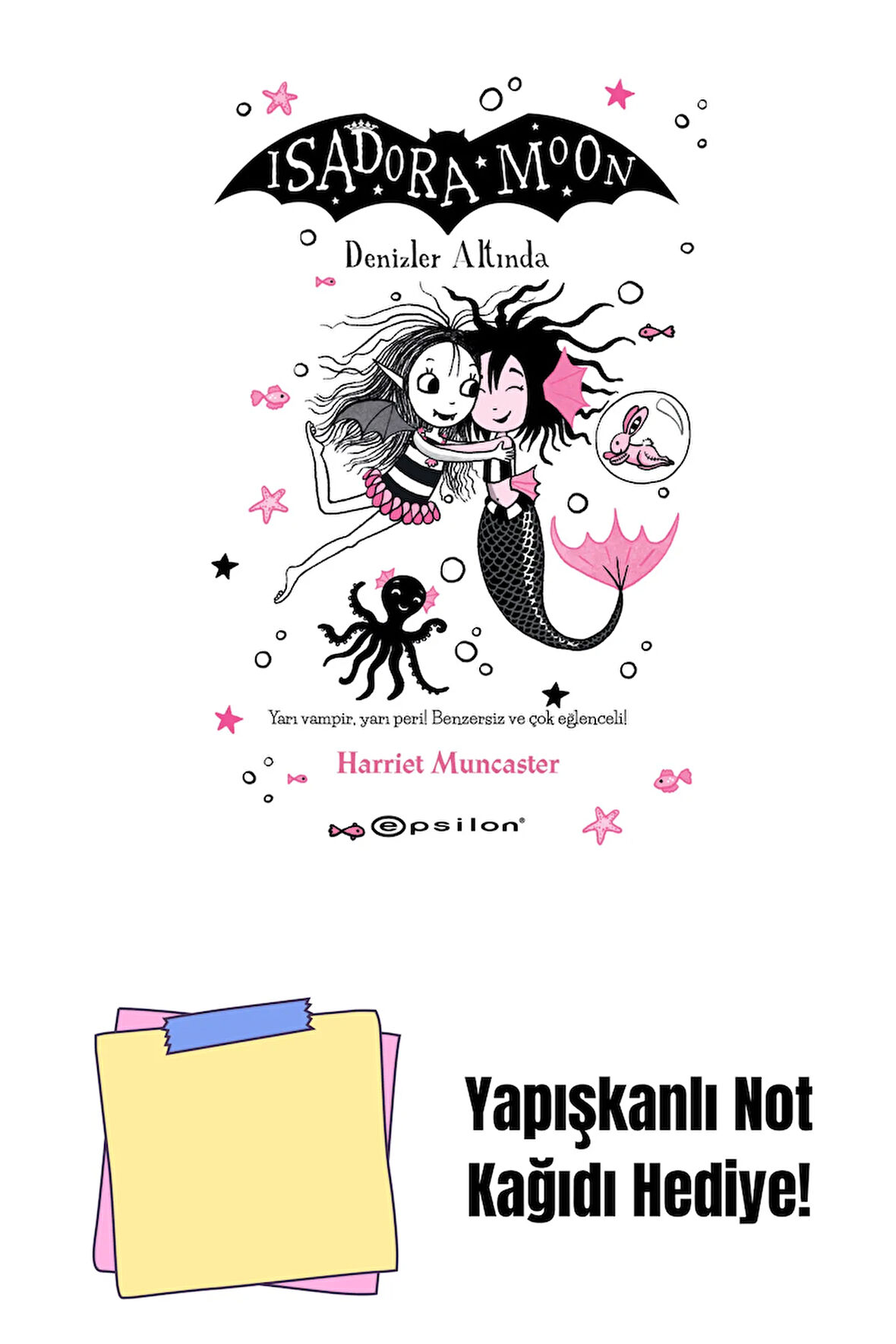 Isadora Moon16 - Denizler Altında + Yapışkanlı Not Kağıdı