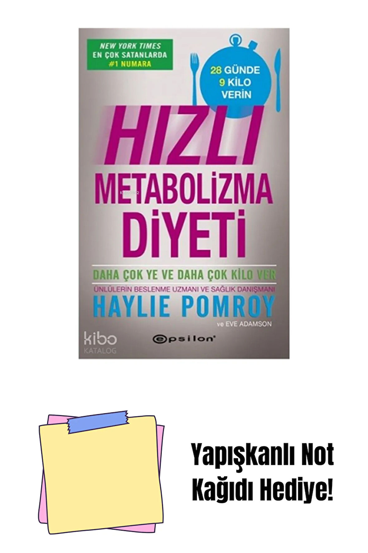 Hızlı Metabolizma Diyeti + Yapışkanlı Not Kağıdı