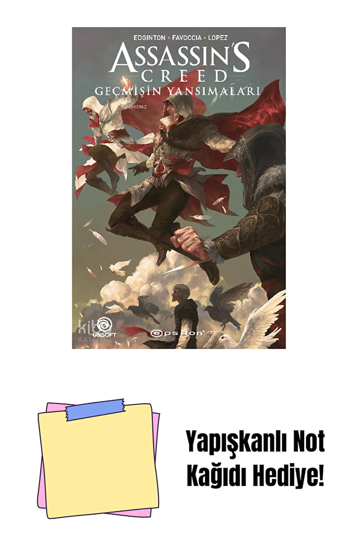 Assassins Creed: Geçmişin Yansımaları + Yapışkanlı Not Kağıdı