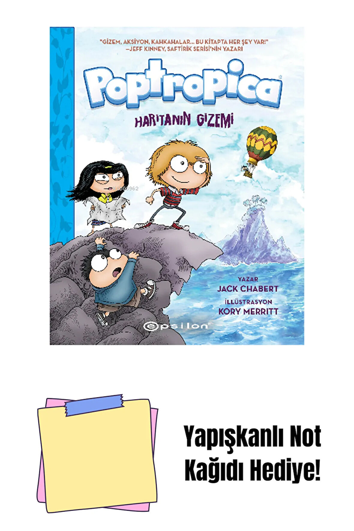 Poptropica-1 Haritanın Gizemi + Yapışkanlı Not Kağıdı