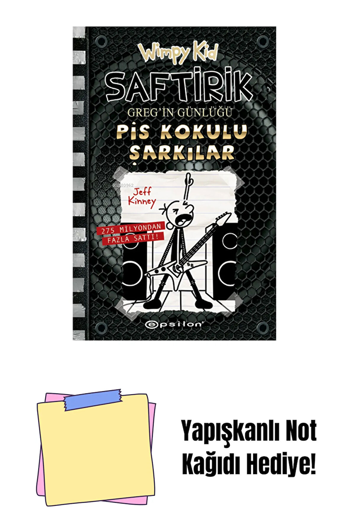 Saftirik 17 - Pis Kokulu Şarkılar (Sert Kapak) + Yapışkanlı Not Kağıdı