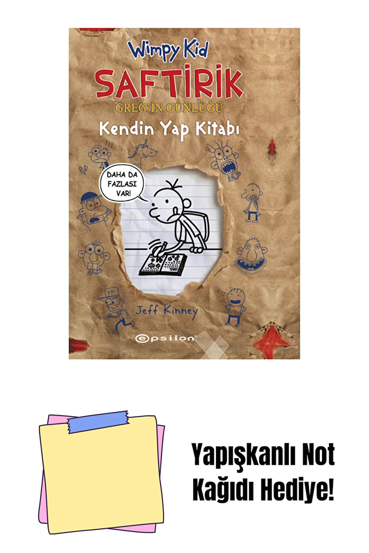 Saftirik Kendin Yap Kitabı + Yapışkanlı Not Kağıdı