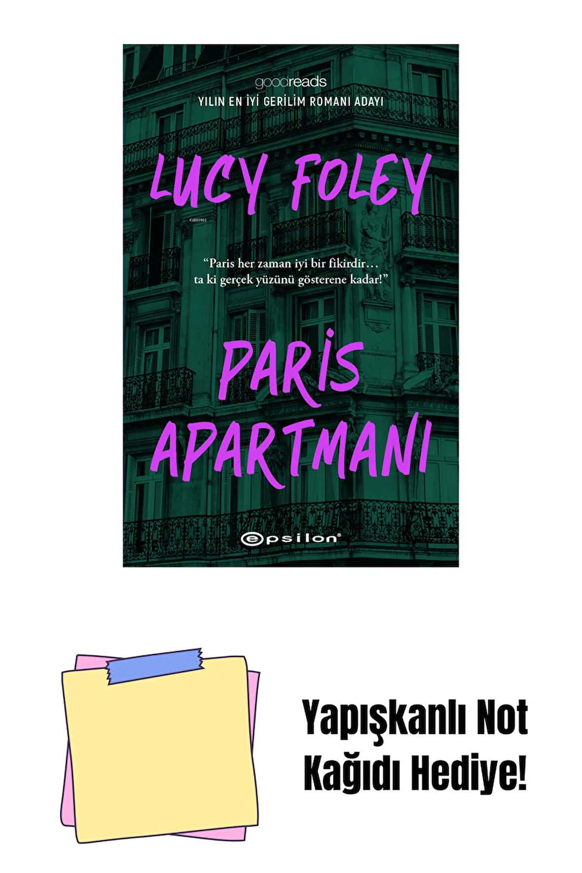 Paris Apartmanı + Yapışkanlı Not Kağıdı