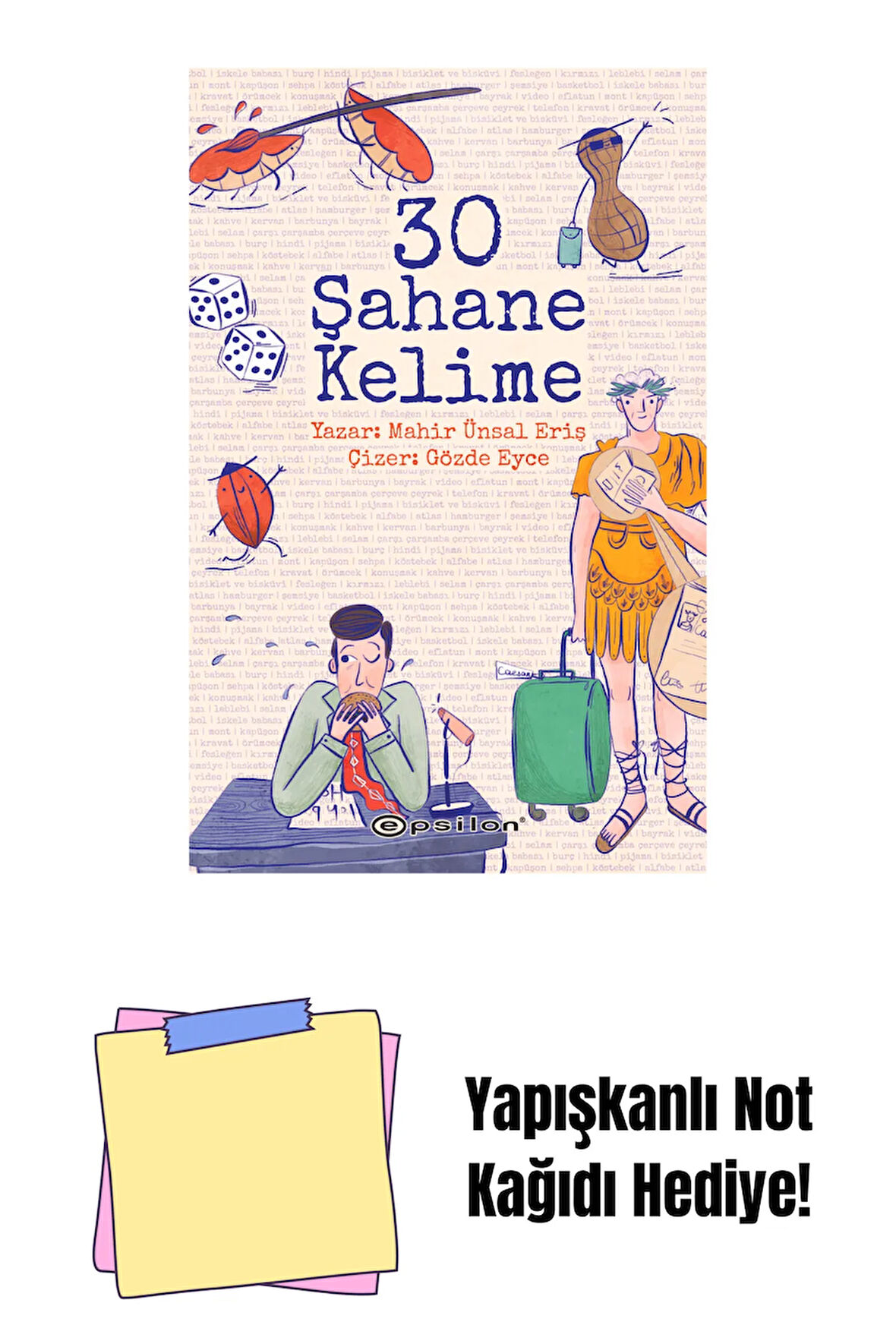 30 Şahane Kelime + Yapışkanlı Not Kağıdı