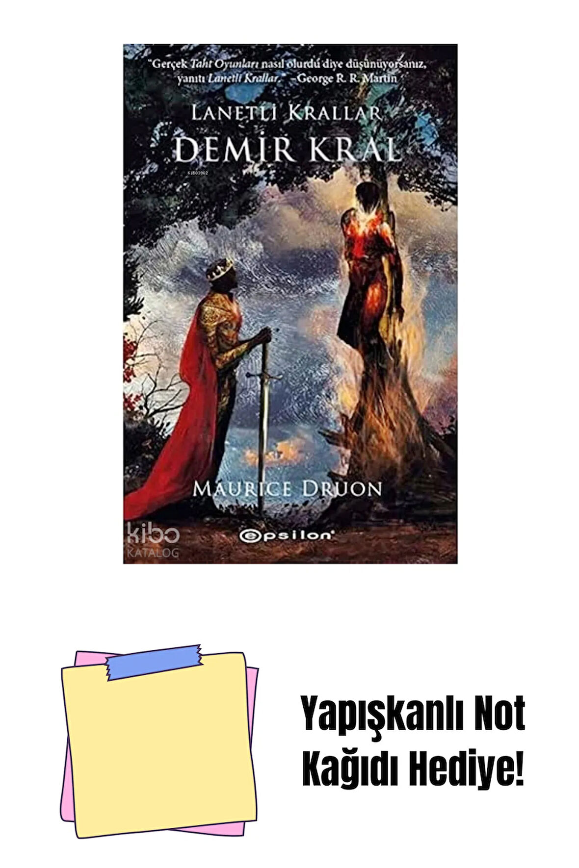 Lanetli Krallar - Demir Kral + Yapışkanlı Not Kağıdı