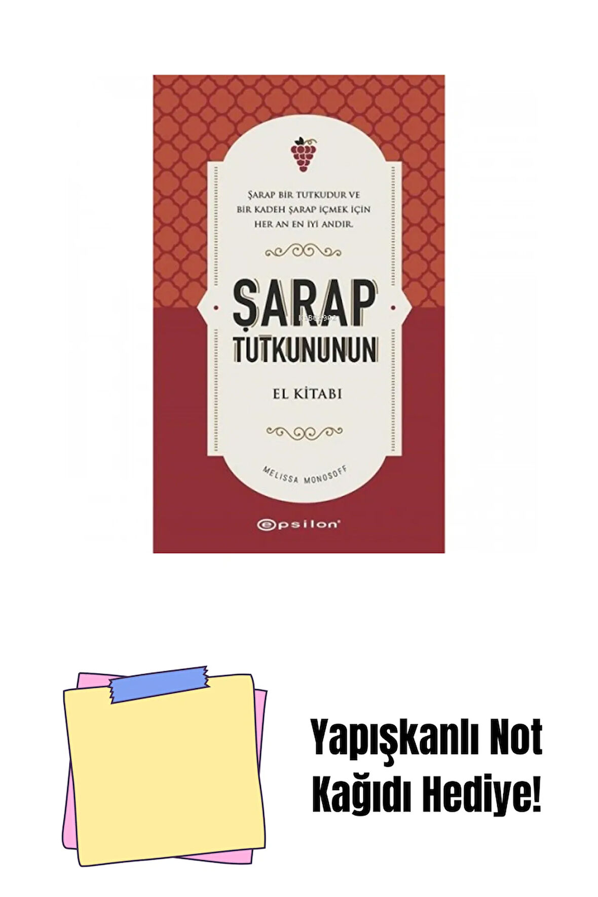 Şarap Tutkununun El Kitabı + Yapışkanlı Not Kağıdı