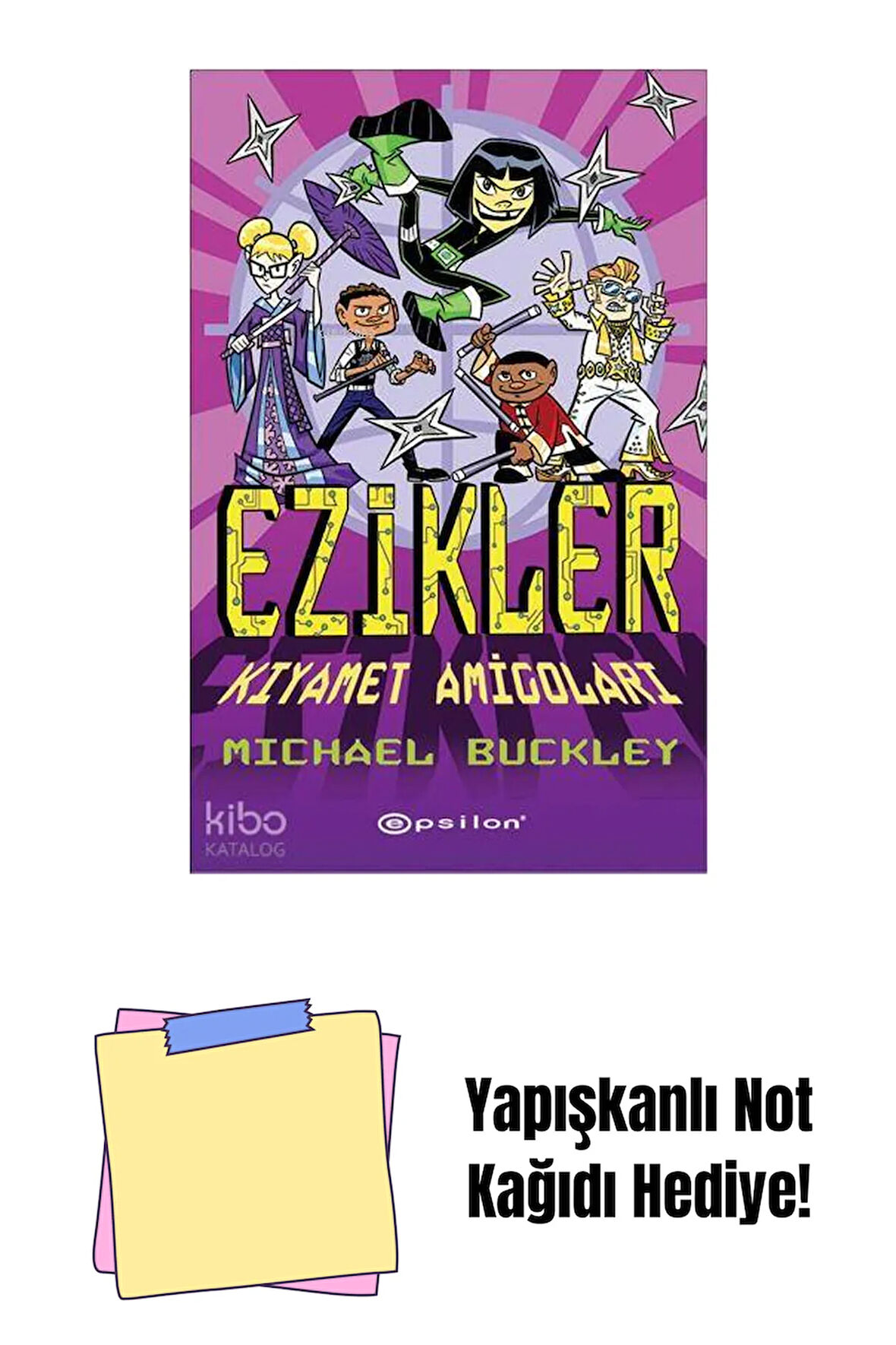 Ezikler 3 - Kıyamet Amigoları + Yapışkanlı Not Kağıdı