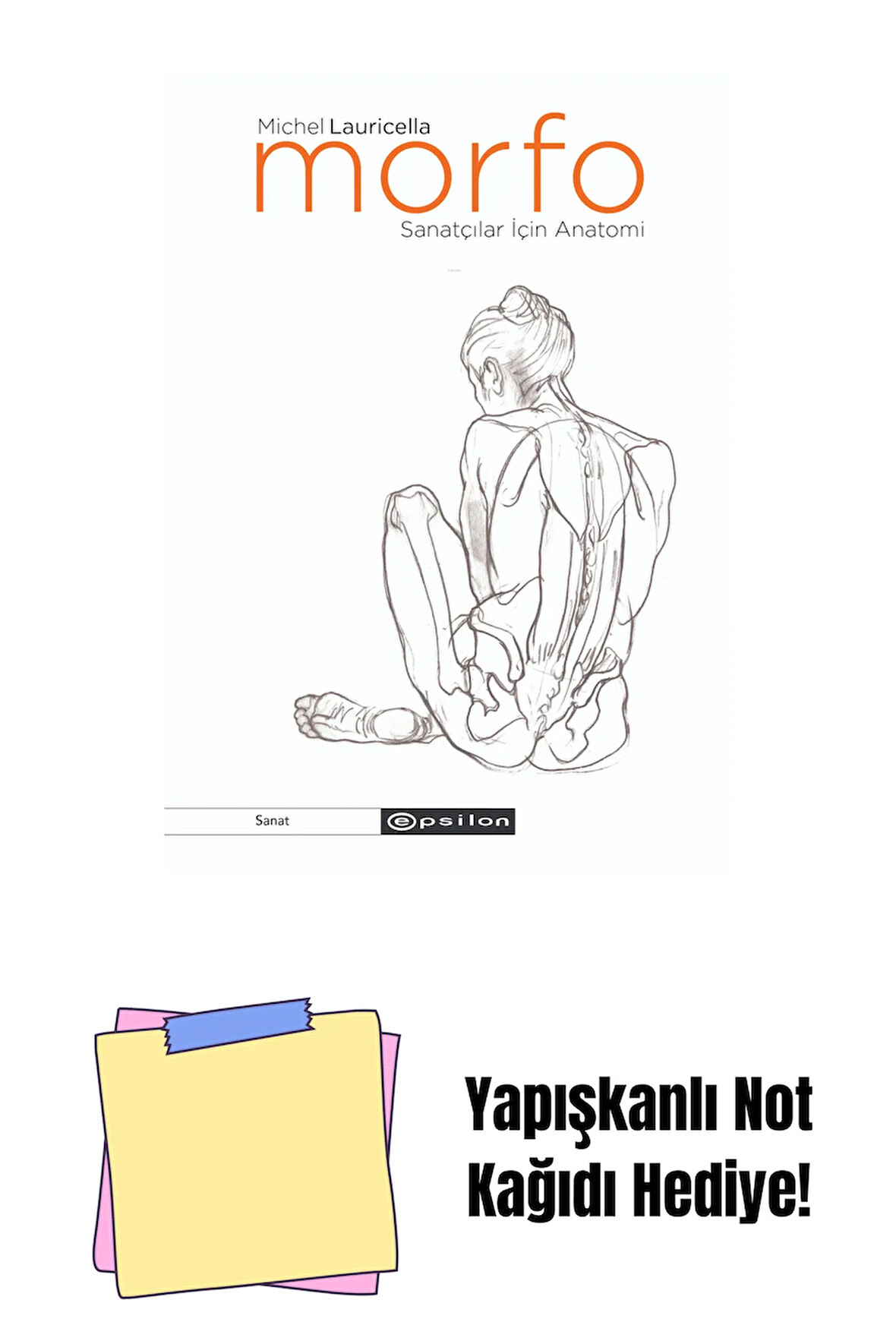 Morfo - Sanat İçin Anatomi + Yapışkanlı Not Kağıdı