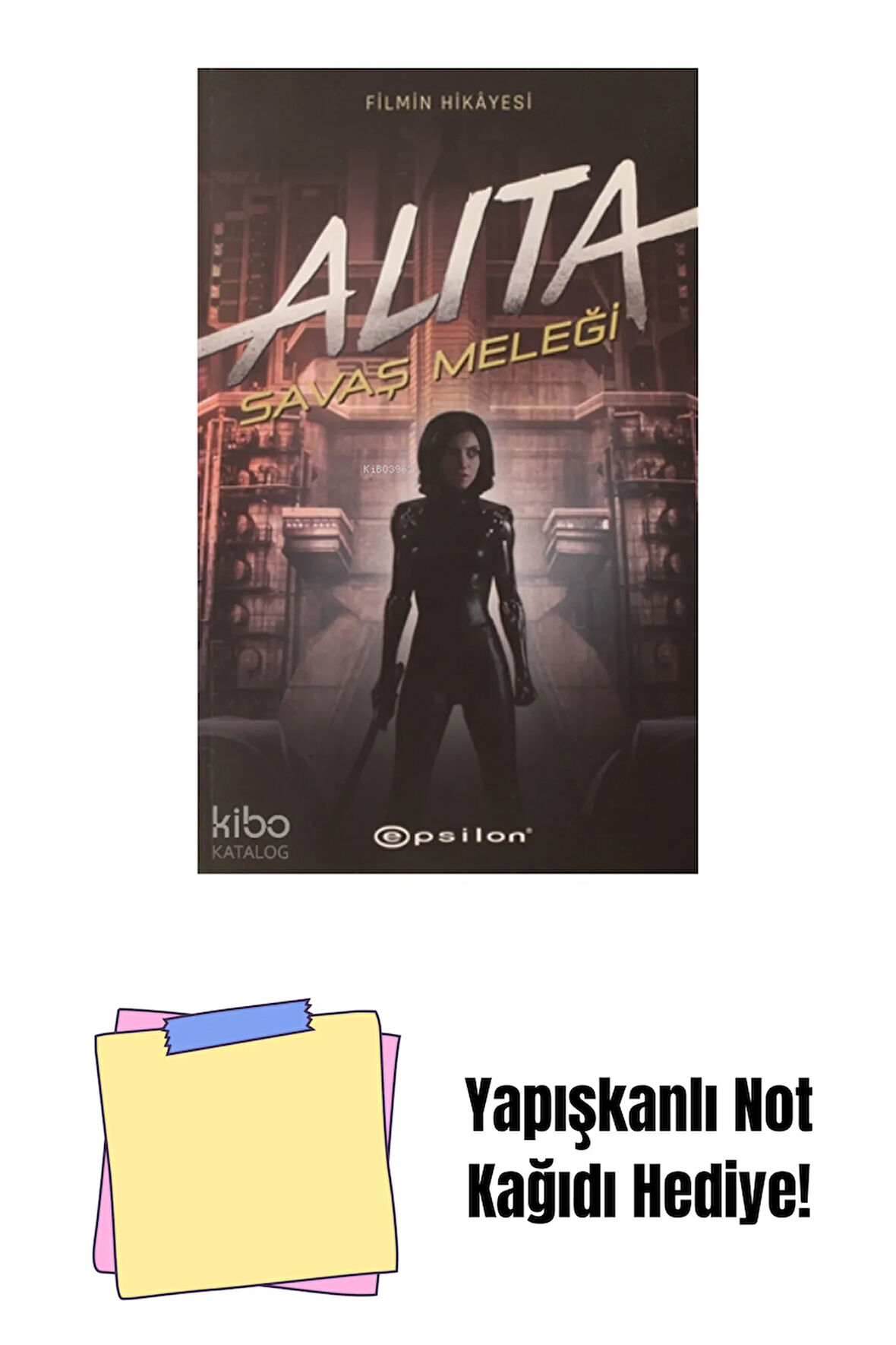 Alita: Savaş Meleği + Yapışkanlı Not Kağıdı