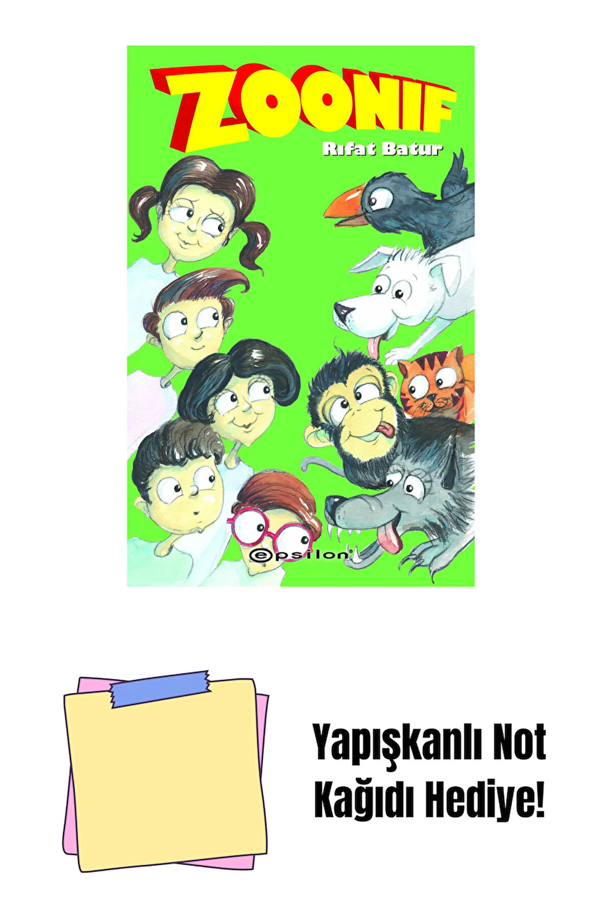 Zoonıf + Yapışkanlı Not Kağıdı