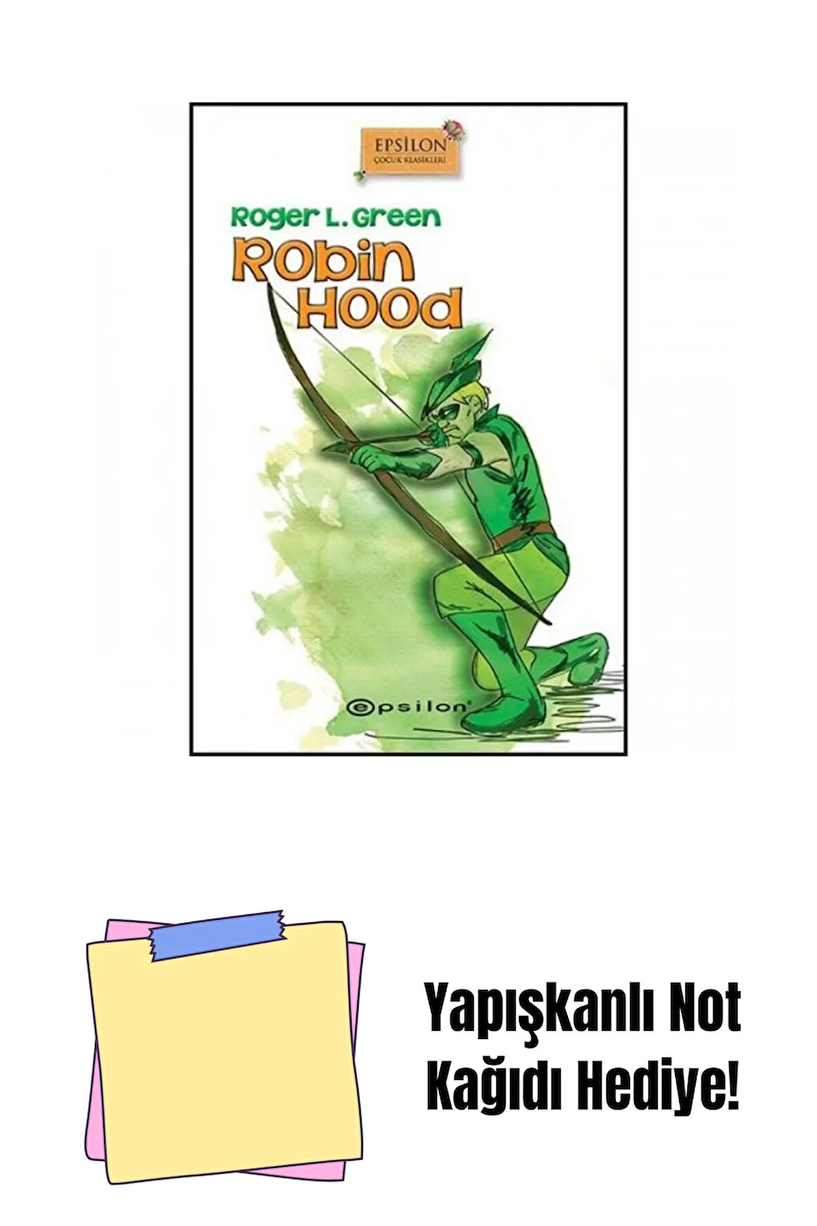 Robin Hood (Sert Kapak) + Yapışkanlı Not Kağıdı