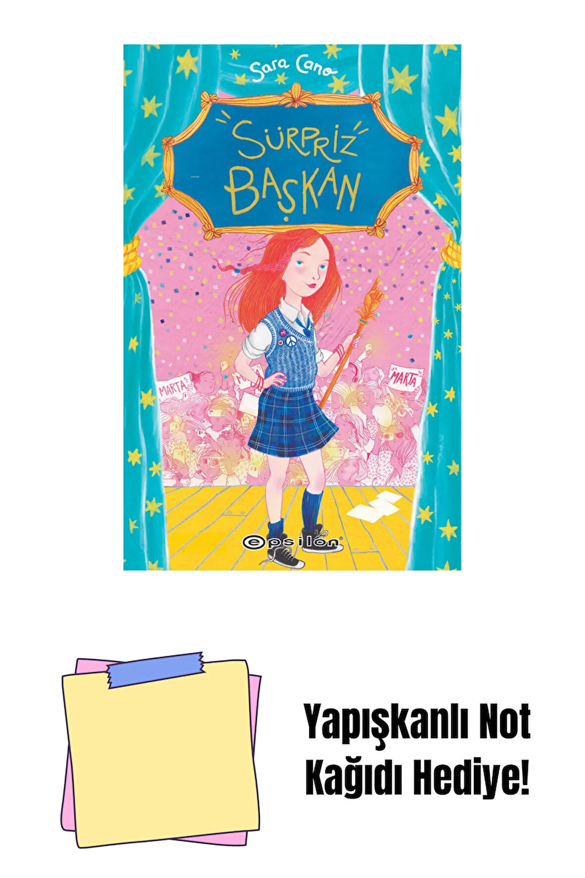 Sürpriz Başkan + Yapışkanlı Not Kağıdı