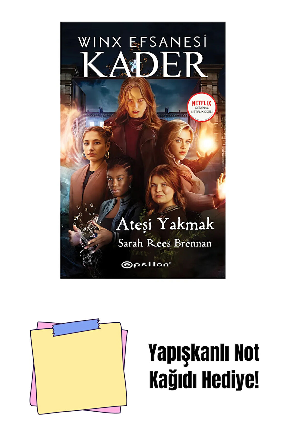 Winx Efsanesi Kader : Ateşi Yakmak + Yapışkanlı Not Kağıdı