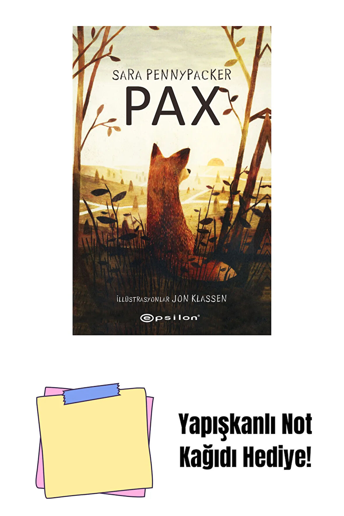 Pax (karton kapak) + Yapışkanlı Not Kağıdı