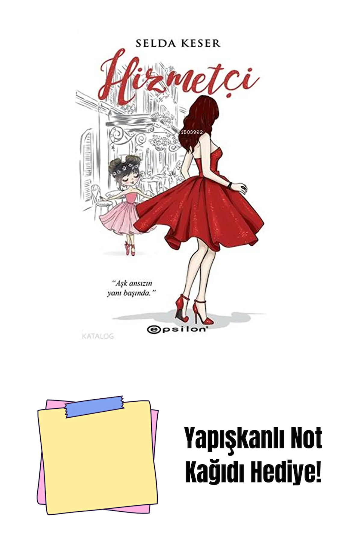 Hizmetçi + Yapışkanlı Not Kağıdı