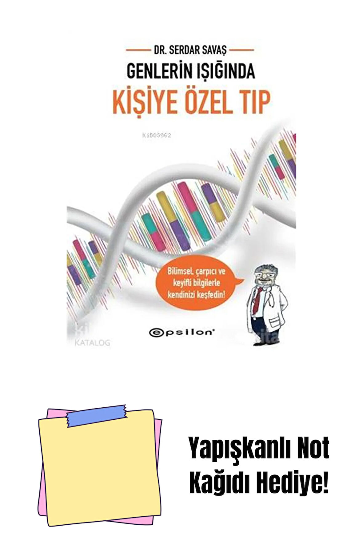 Genlerin Işığında Kişiye Özel Tıp + Yapışkanlı Not Kağıdı