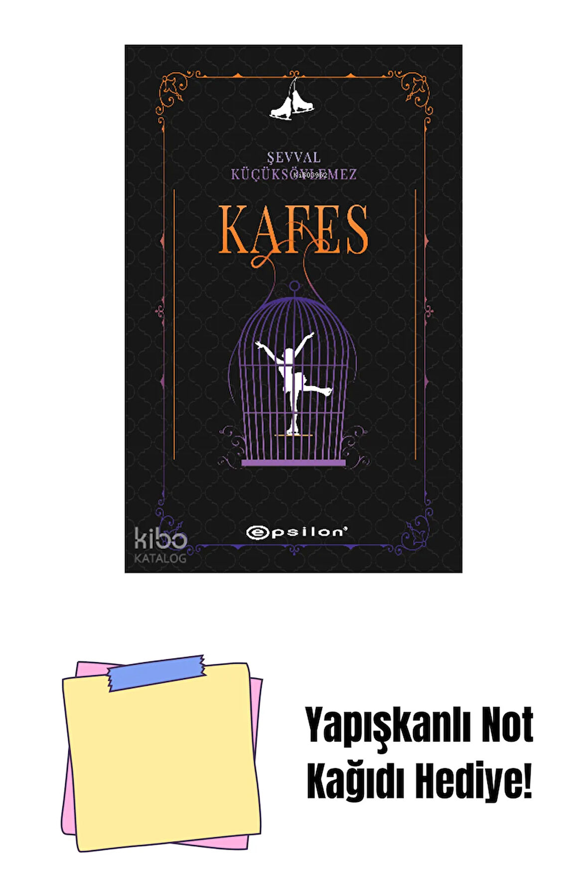 Kafes + Yapışkanlı Not Kağıdı