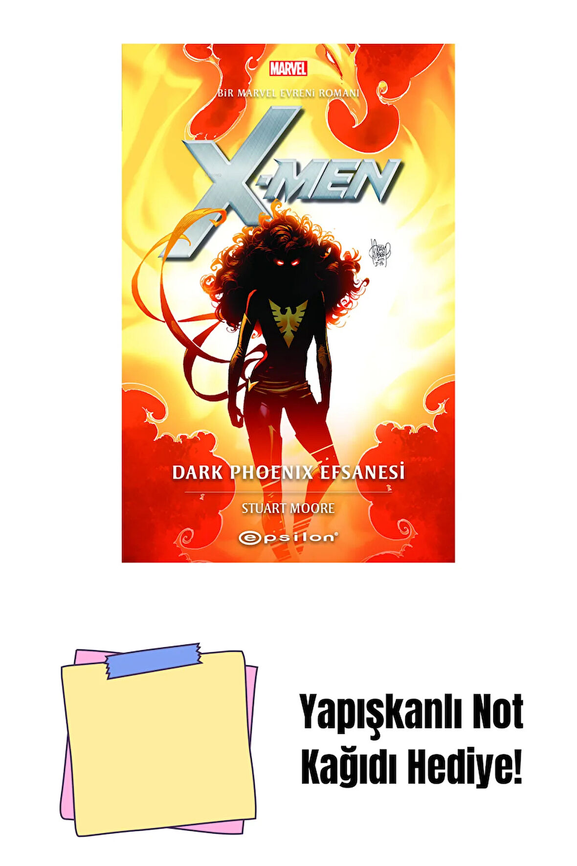 Marvel: X-Men Dark Phoenıx Efsanesi + Yapışkanlı Not Kağıdı