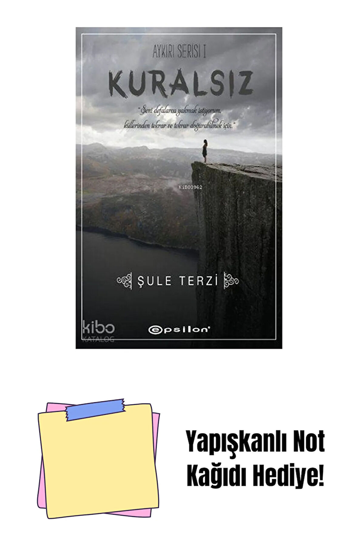 Kuralsız + Yapışkanlı Not Kağıdı