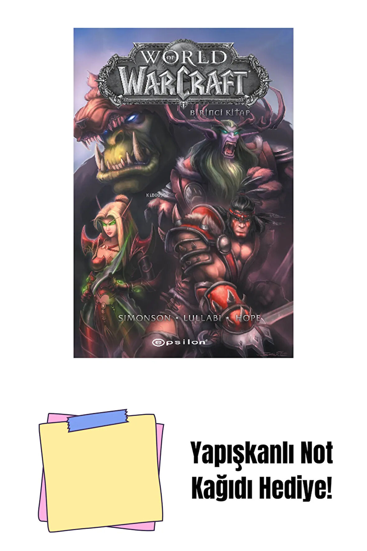 World Of Warcraft 1 + Yapışkanlı Not Kağıdı