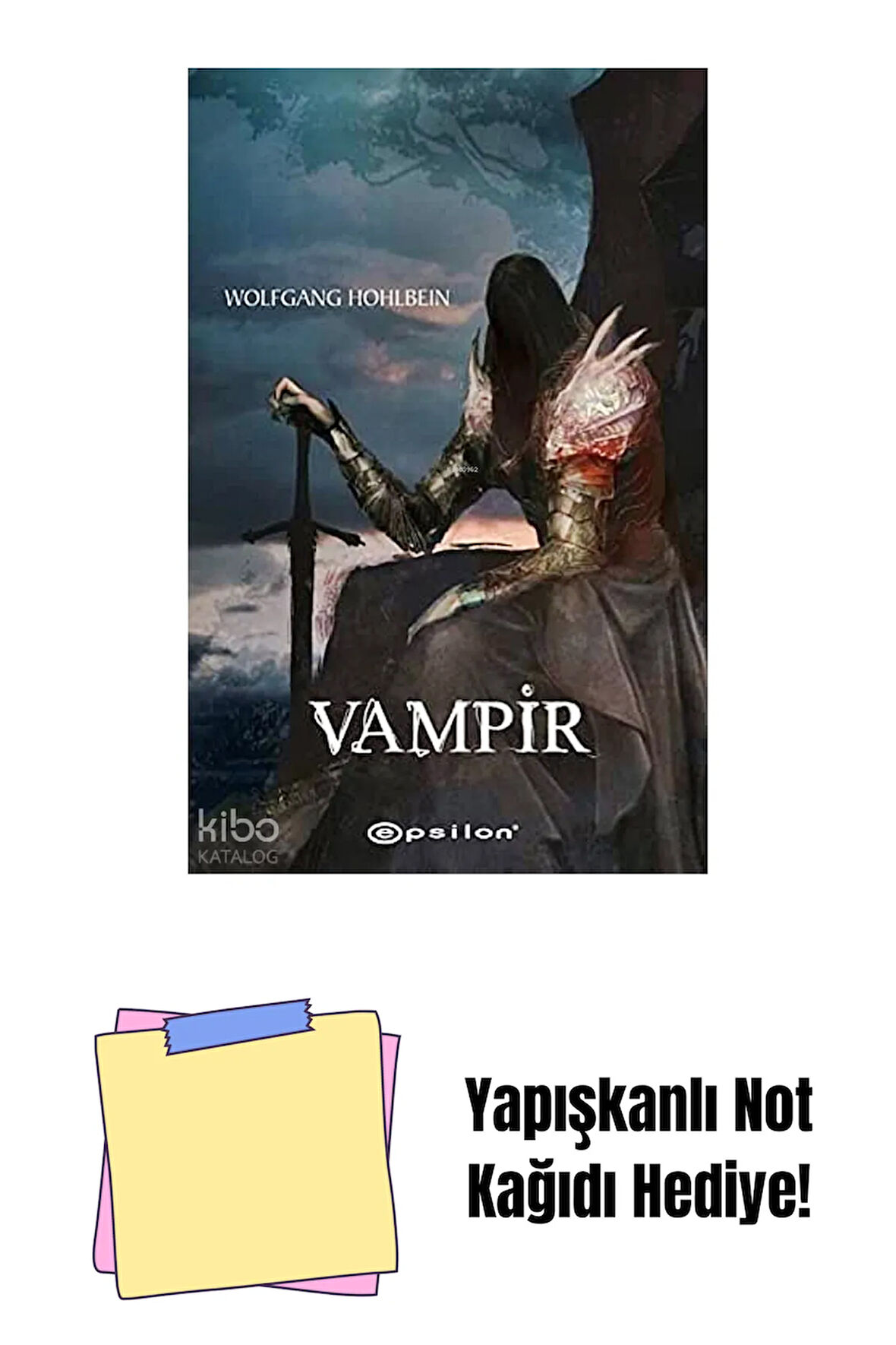 Vampir + Yapışkanlı Not Kağıdı