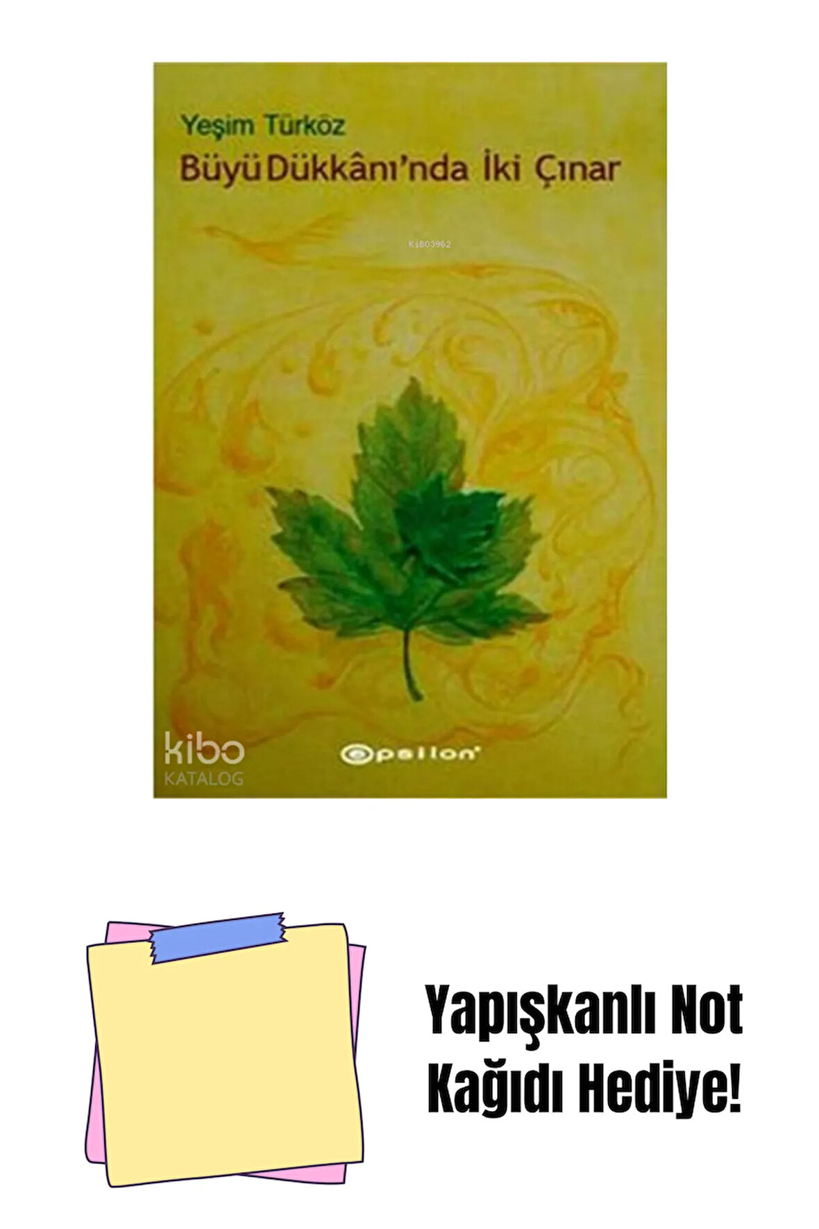 Büyü Dükkanında İki Çınar + Yapışkanlı Not Kağıdı