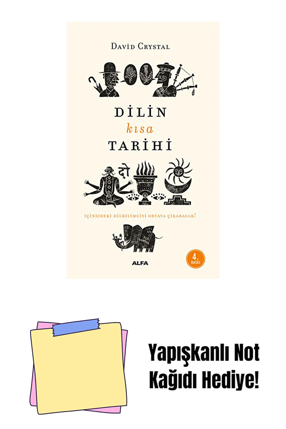 Dilin Kısa Tarihi + Yapışkanlı Not Kağıdı