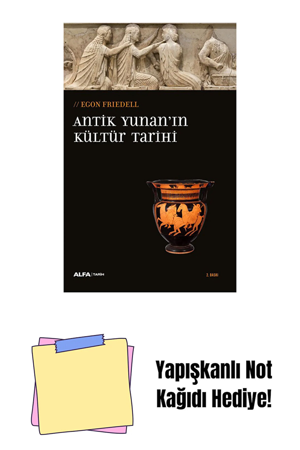 Antik Yunan'ın Kültür Tarihi + Yapışkanlı Not Kağıdı