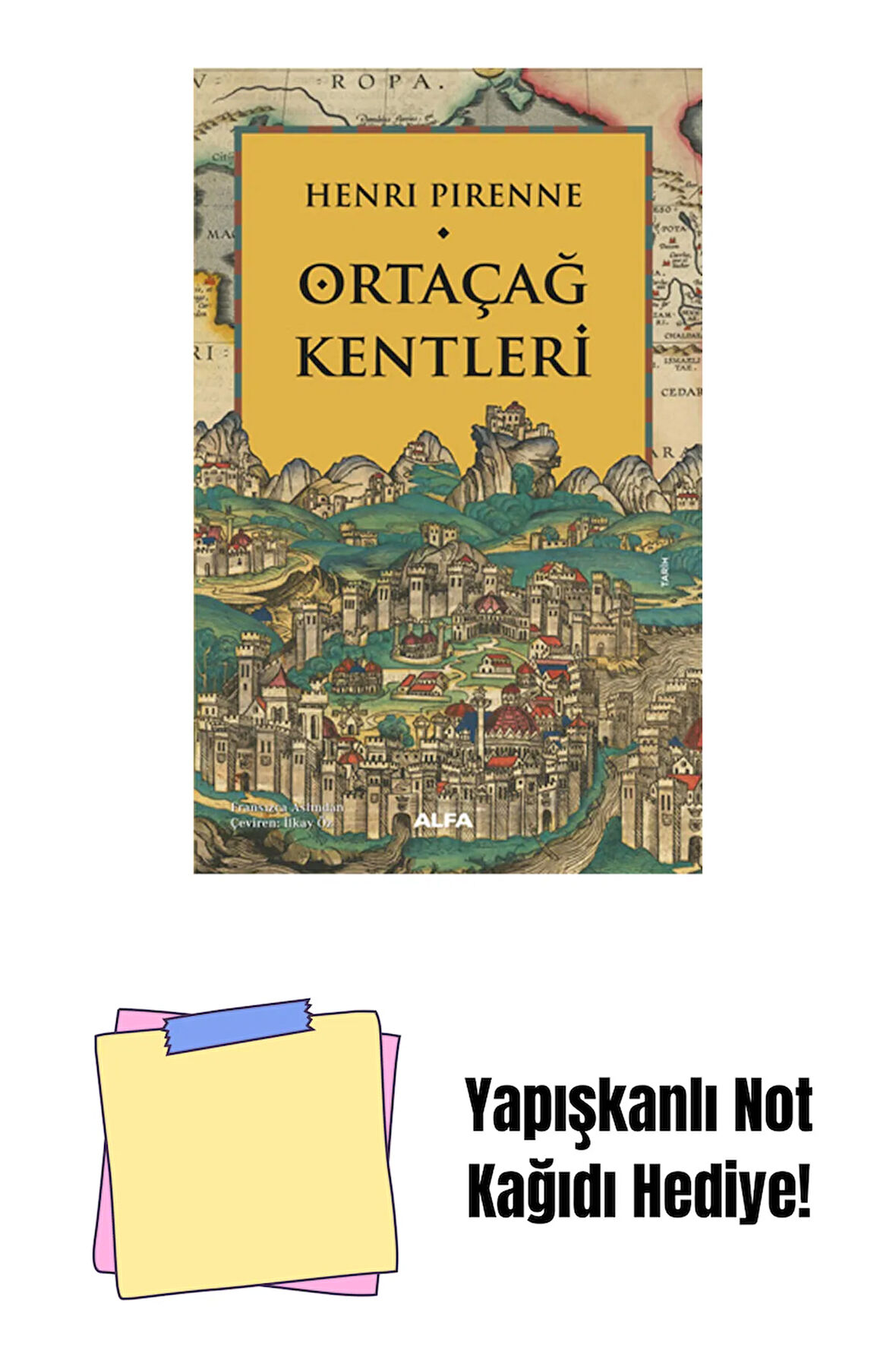 Ortaçağ Kentleri + Yapışkanlı Not Kağıdı