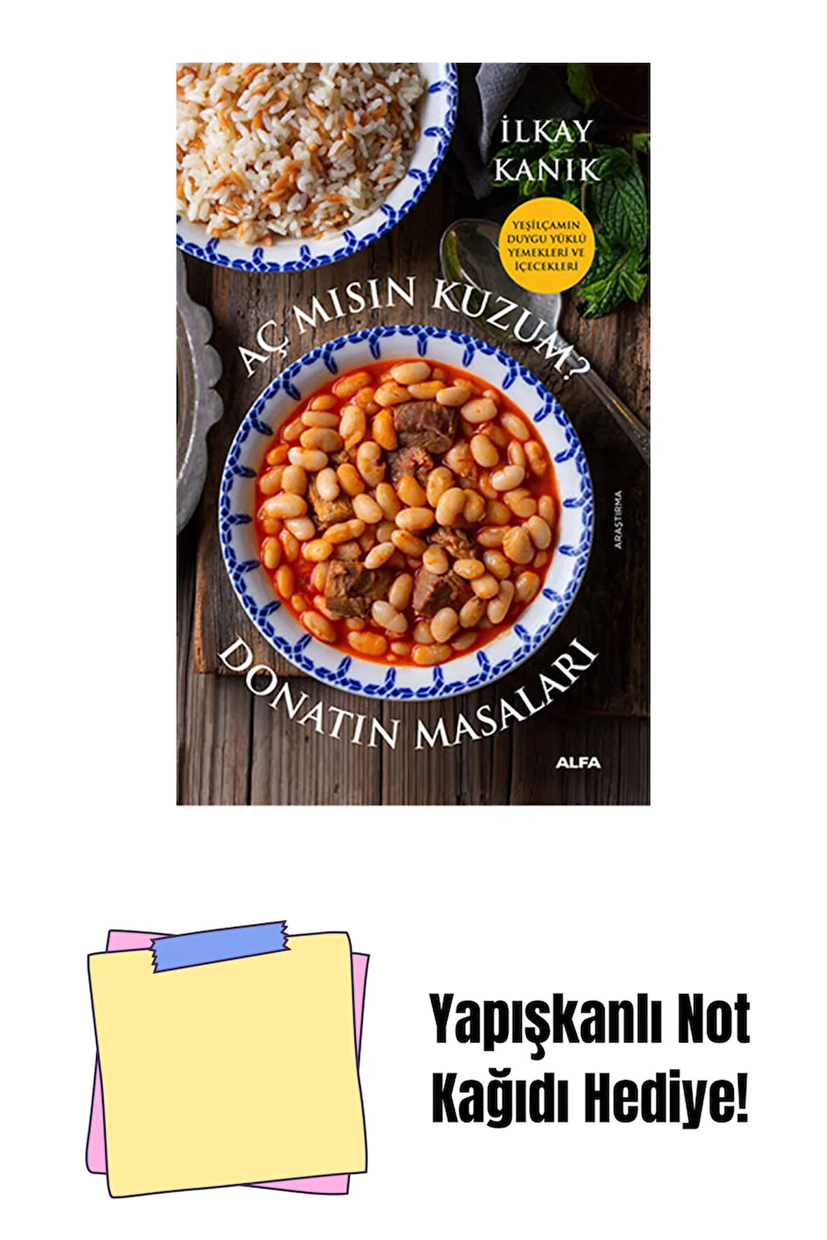 Aç Mısın Kuzum? Donatın Masaları + Yapışkanlı Not Kağıdı