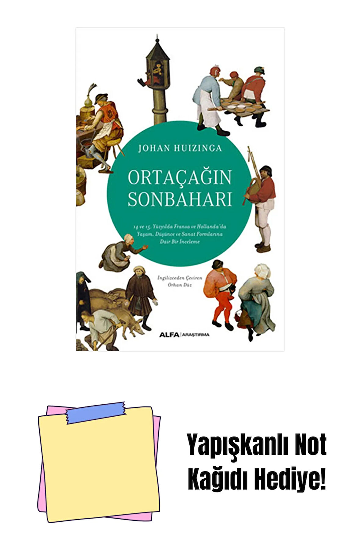 Ortaçağın Sonbaharı + Yapışkanlı Not Kağıdı
