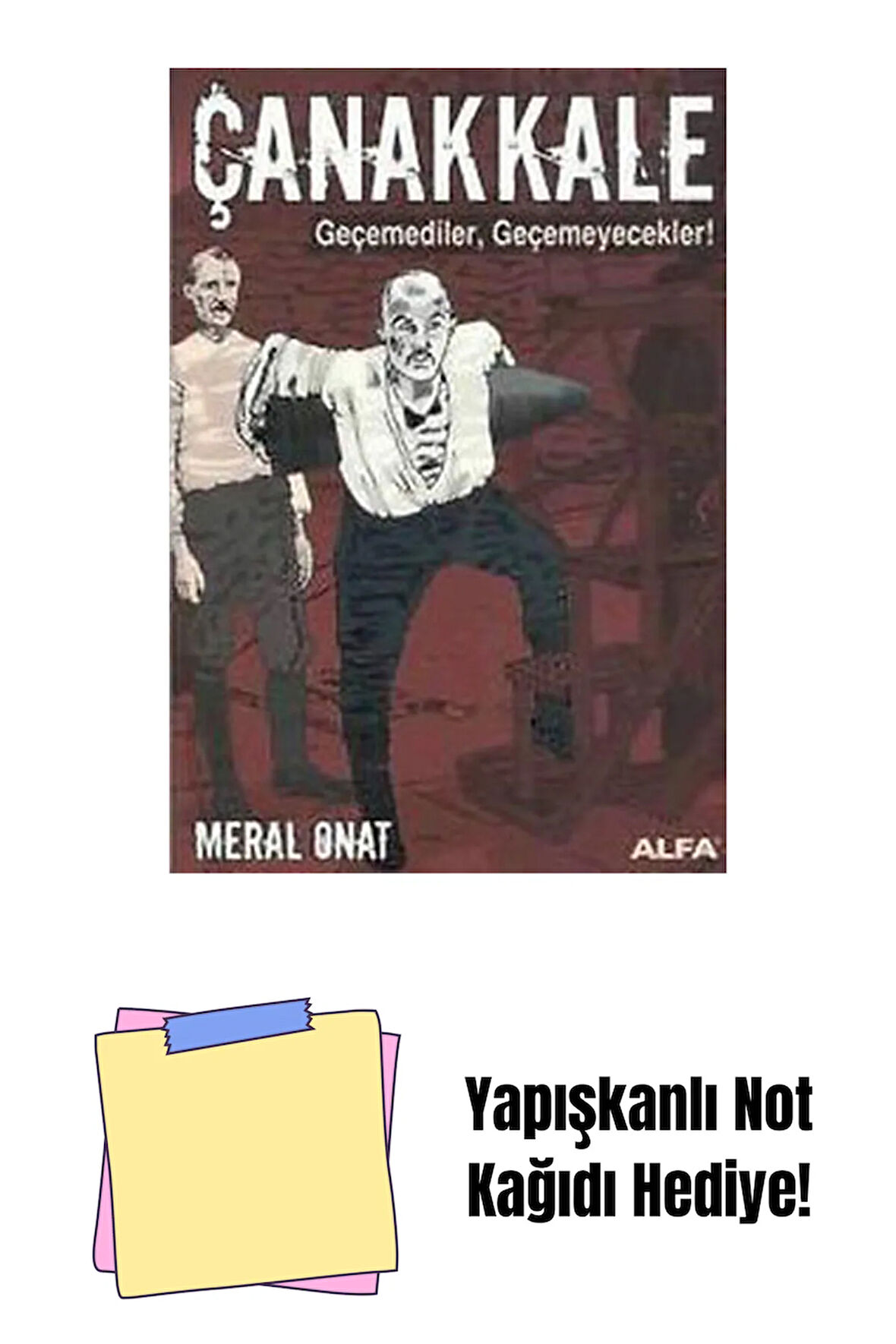 Çanakkale + Yapışkanlı Not Kağıdı