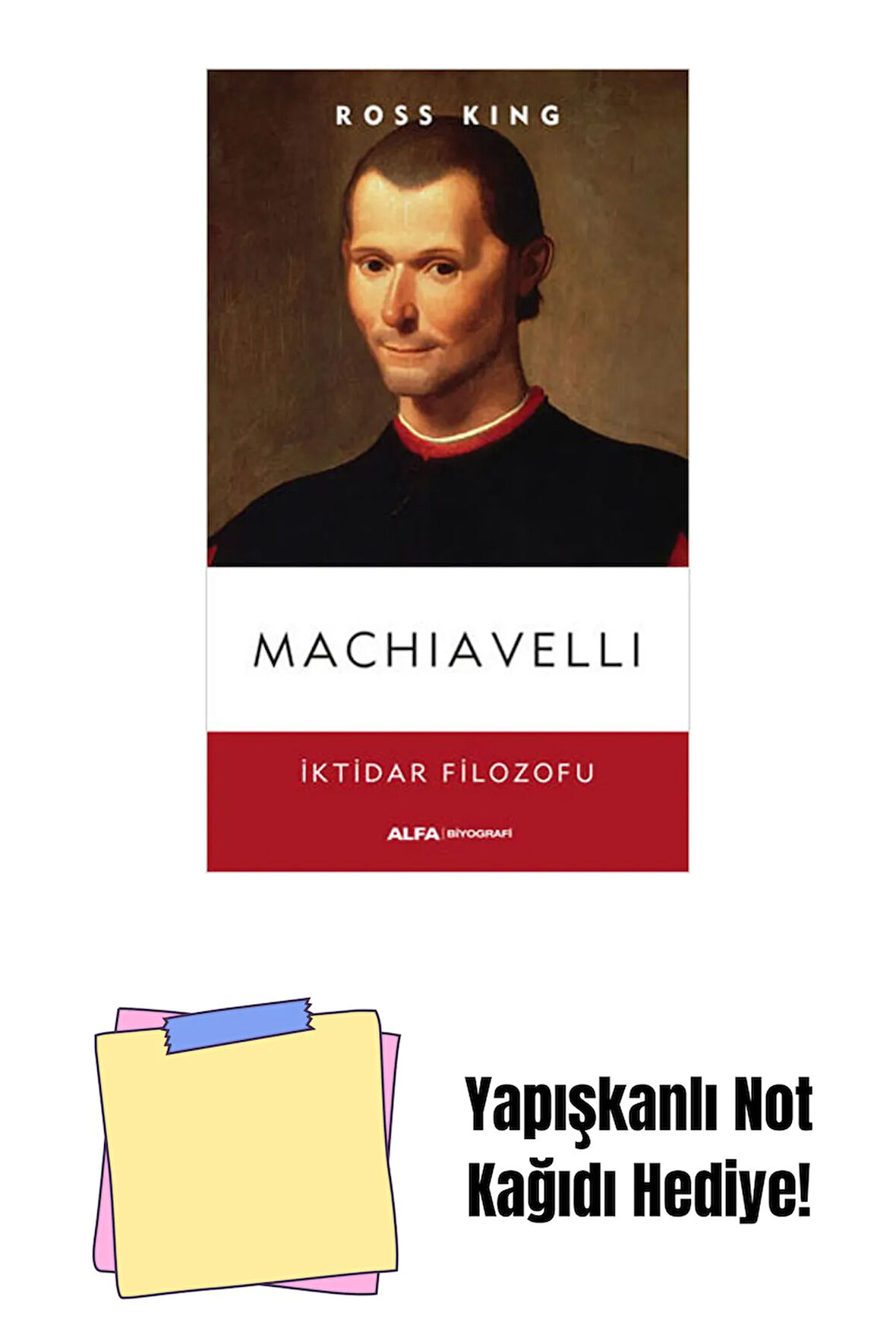 Machiavelli + Yapışkanlı Not Kağıdı