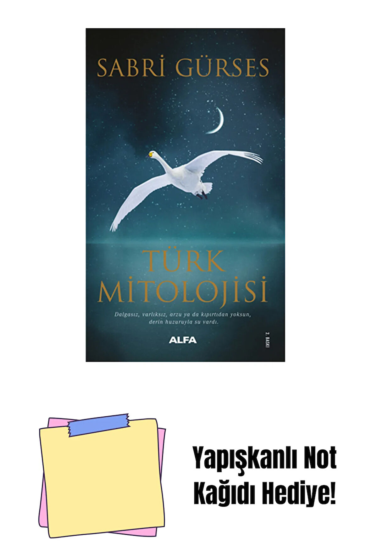 Türk Mitolojisi + Yapışkanlı Not Kağıdı