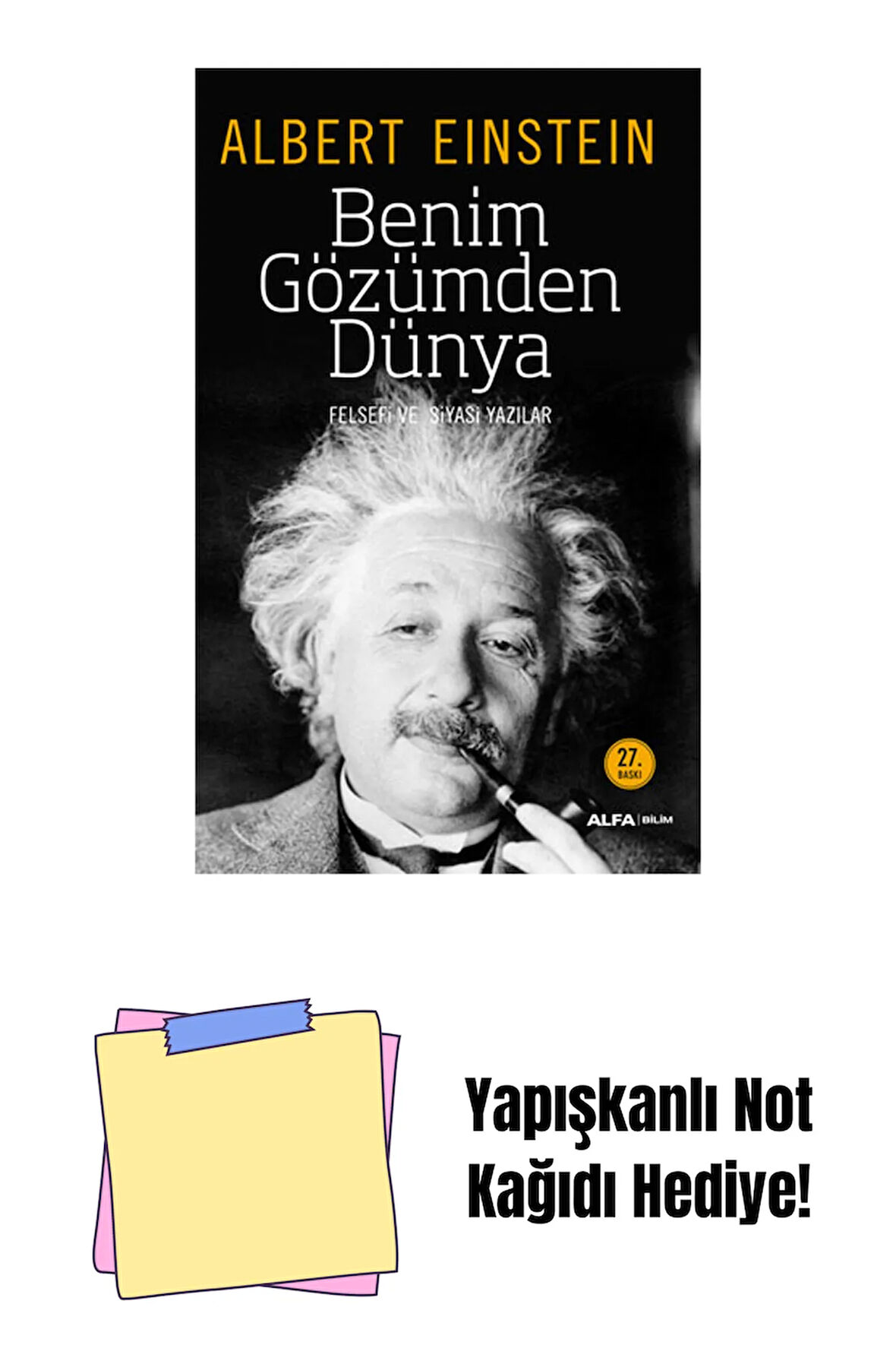Benim Gözümden Dünya + Yapışkanlı Not Kağıdı