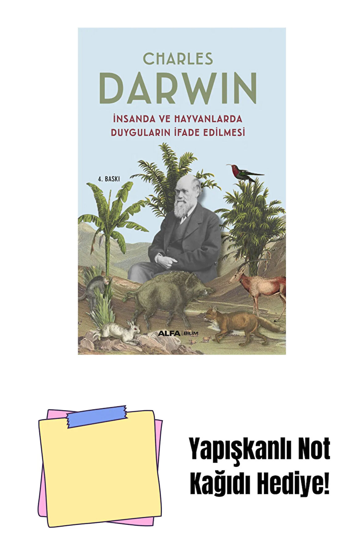 İnsanda ve Hayvanlarda Duyguların İfade Edilmesi + Yapışkanlı Not Kağıdı