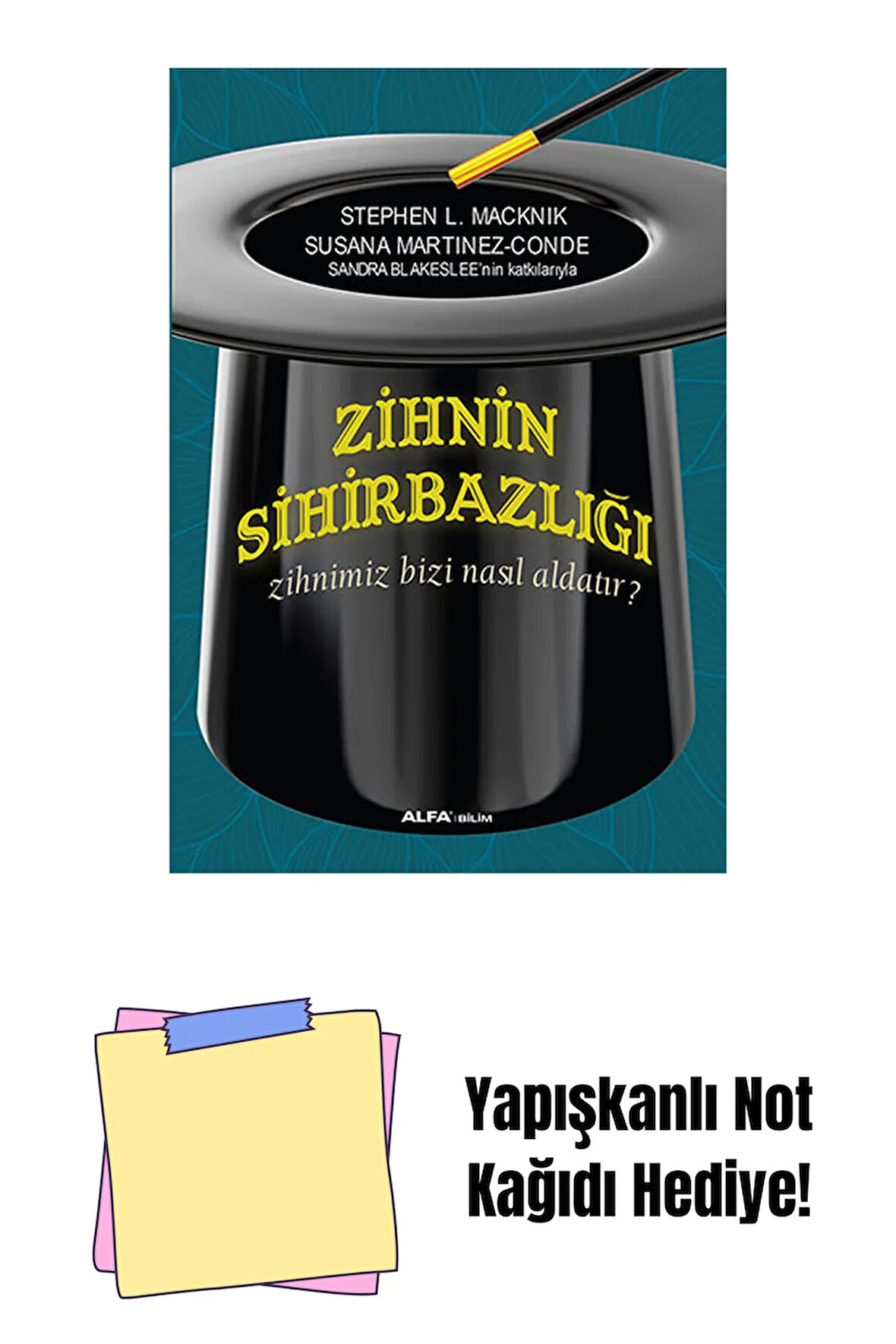 Zihnin Sihirbazlığı + Yapışkanlı Not Kağıdı
