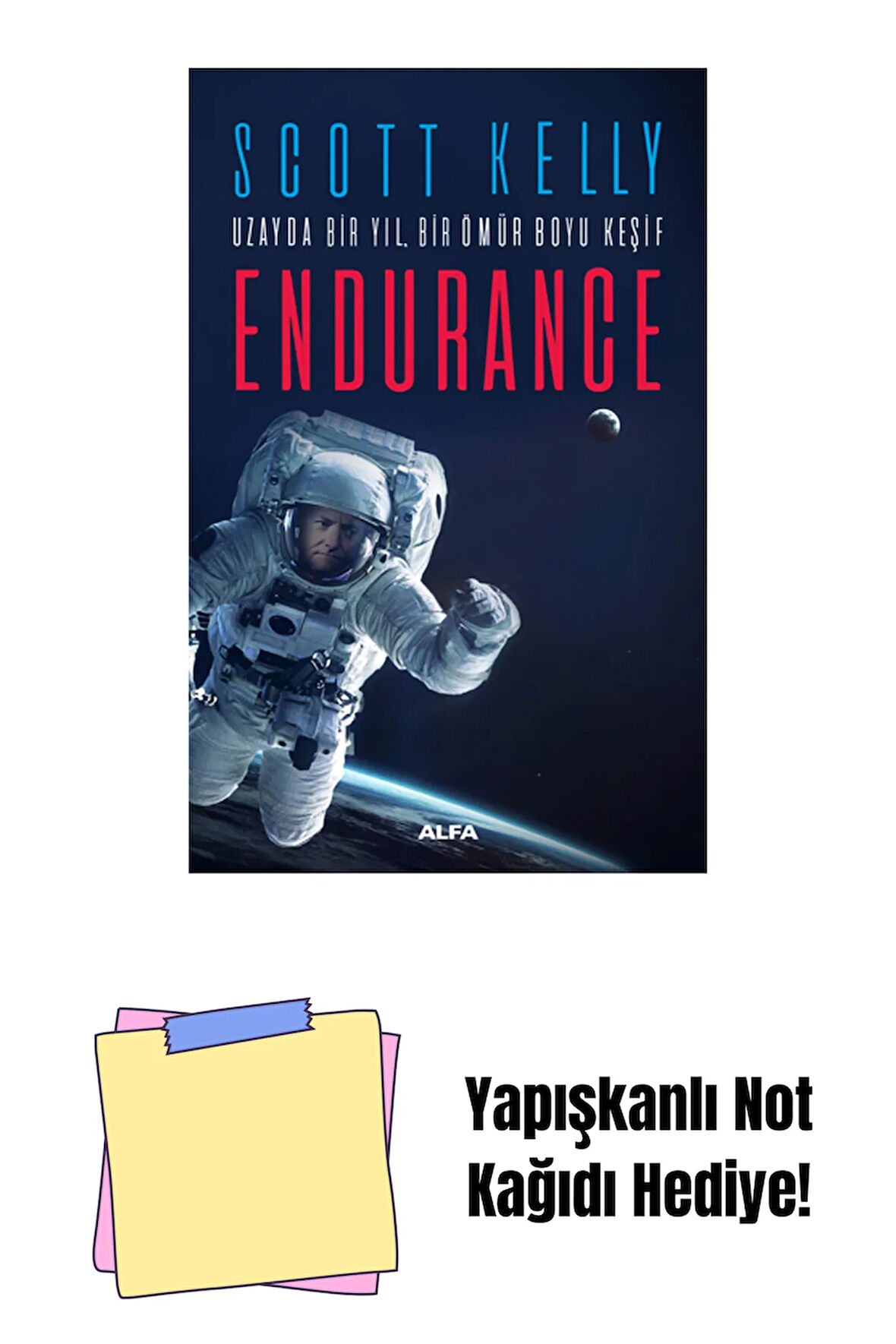 Endurance + Yapışkanlı Not Kağıdı