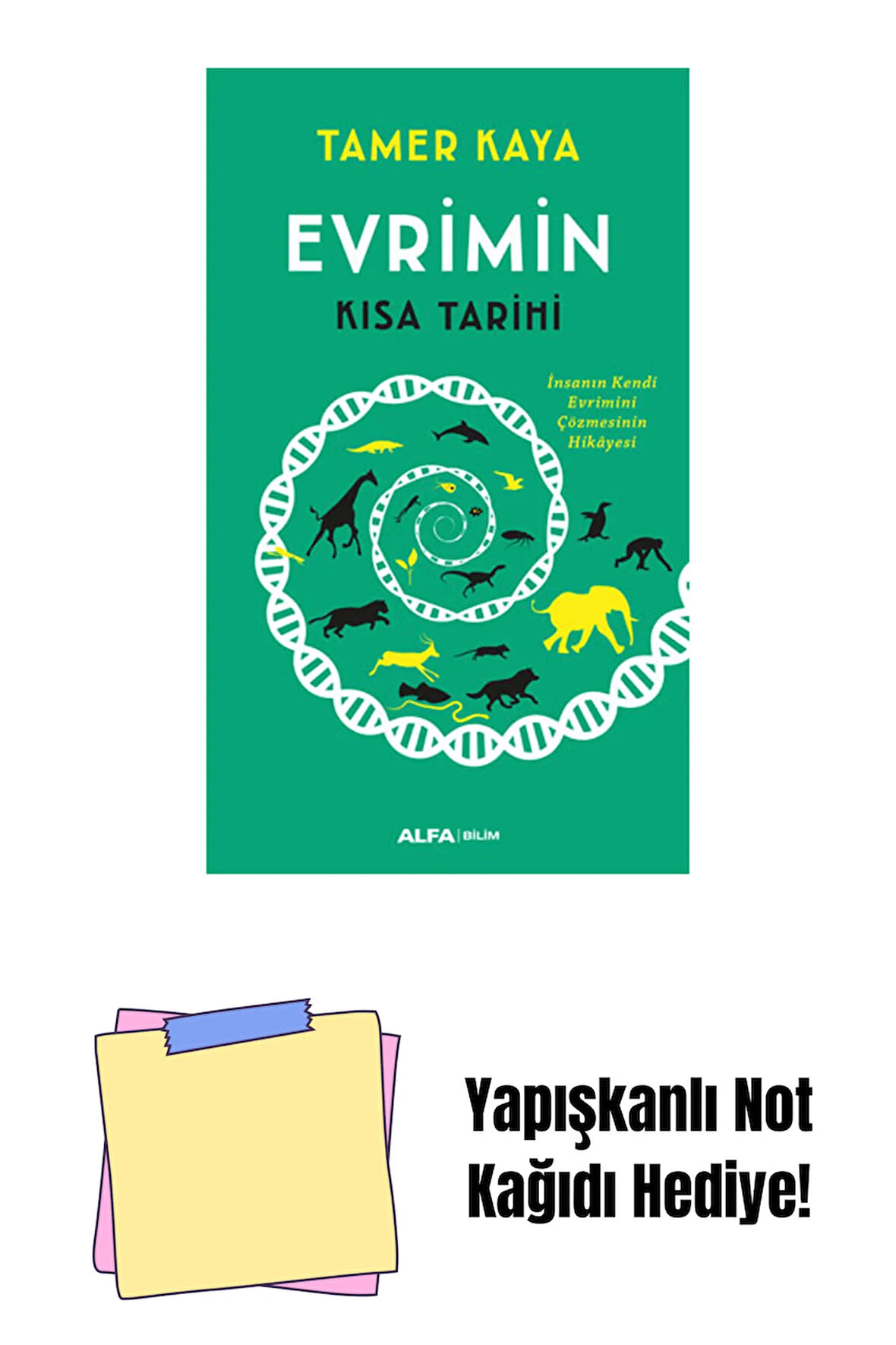 Evrimin Kısa Tarihi + Yapışkanlı Not Kağıdı