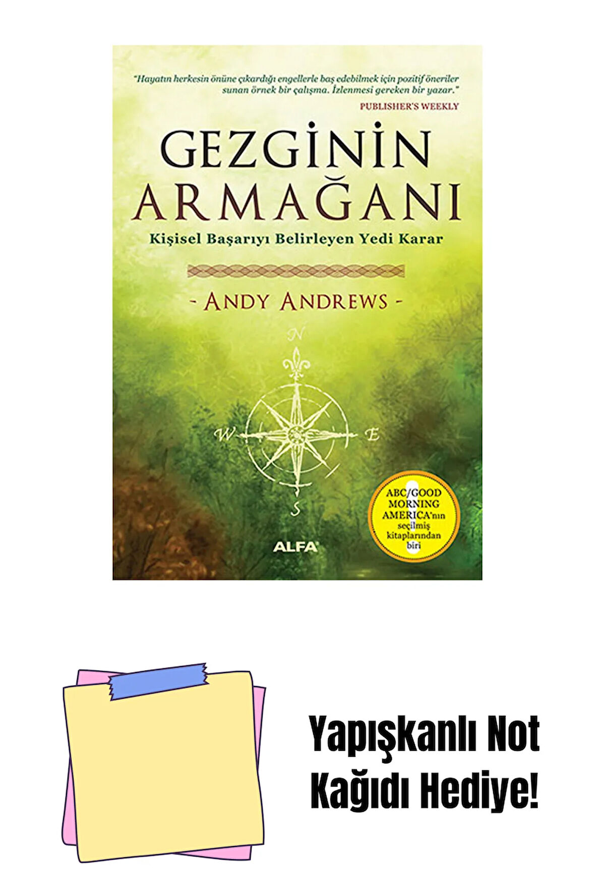 Gezginin Armağanı + Yapışkanlı Not Kağıdı