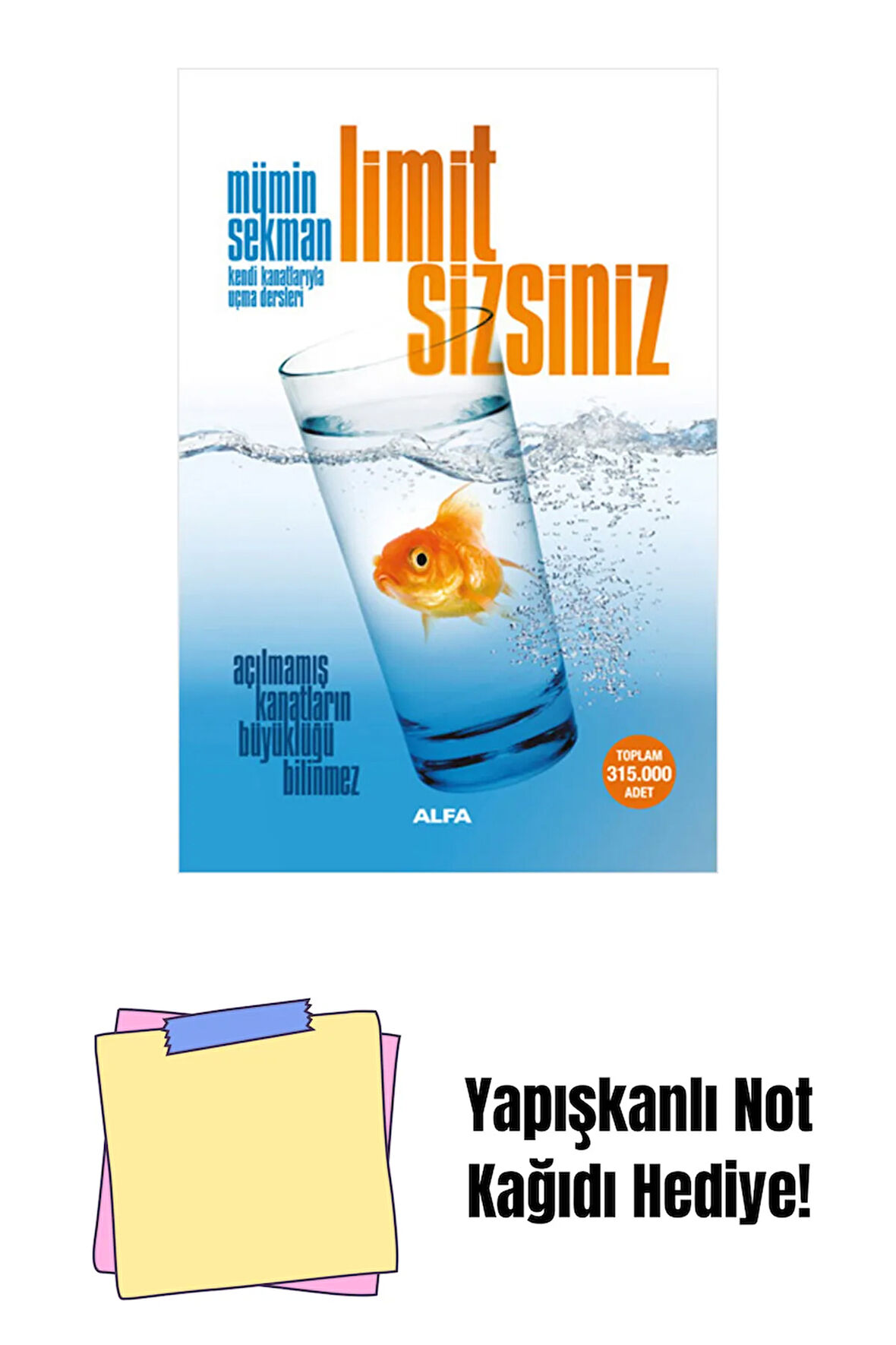 Limit Sizsiniz + Yapışkanlı Not Kağıdı