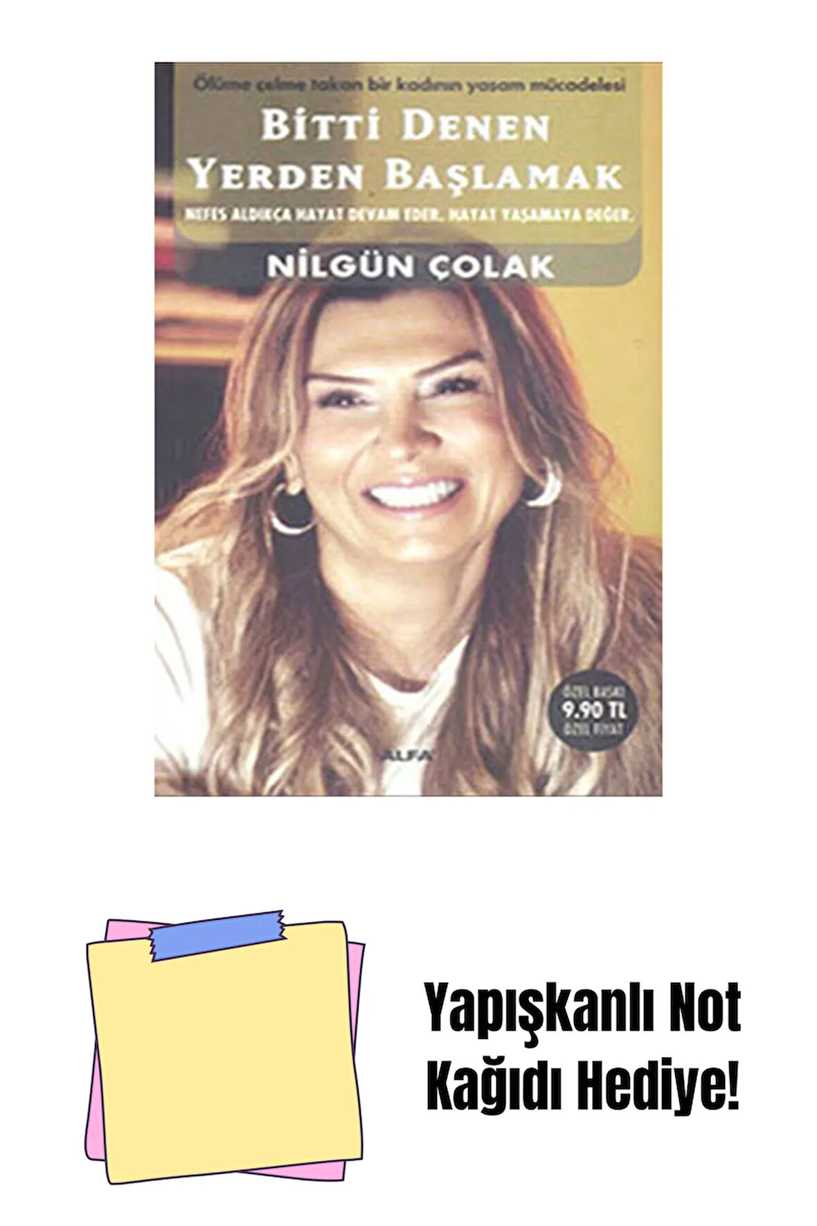 Bitti Denen Yerden Başlamak (Cep Boy) + Yapışkanlı Not Kağıdı